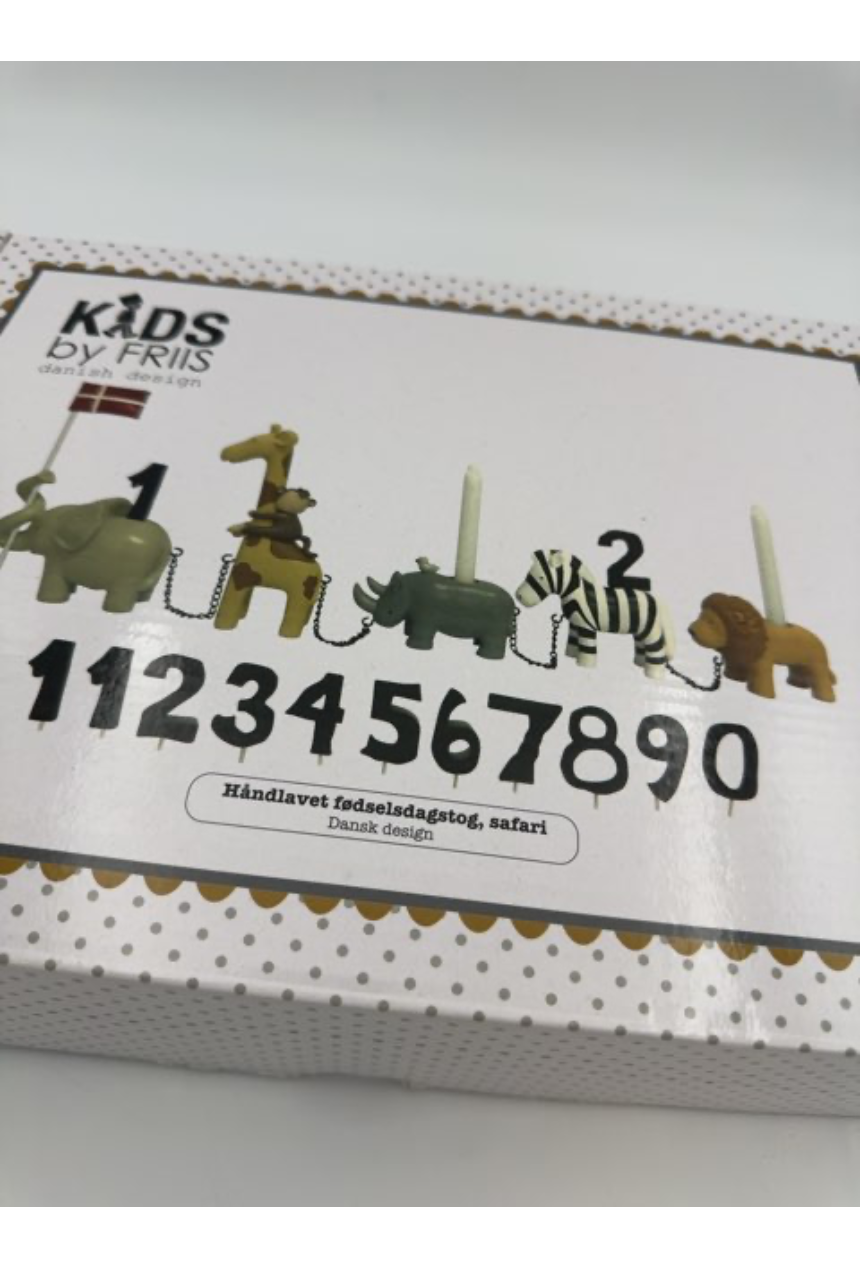 Kids by Friis, fødselsdagstog, safari